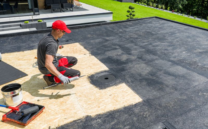 Rubber Roofing Installation
